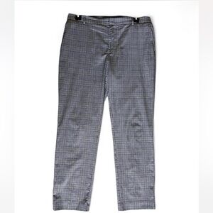 Tommy Hilfiger Men's Black and White Plaid Pants. 36x31.